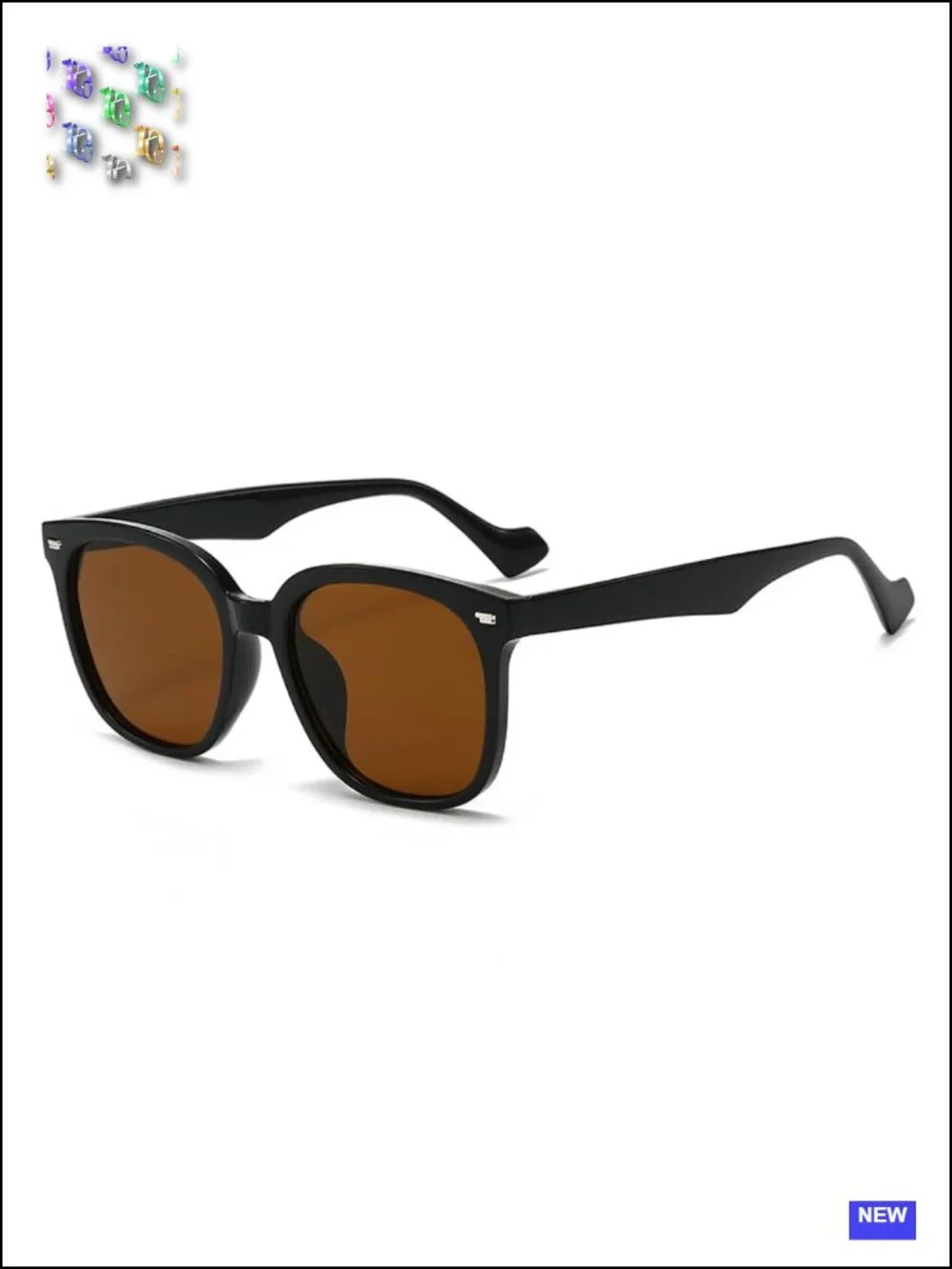 Oversized Square Sunglasses Women Vintage Retro UV400 Protection